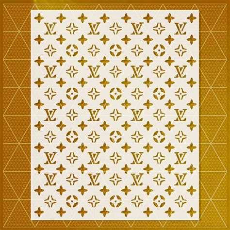 lv cake stencil|louis vuitton stencil edible sheets.